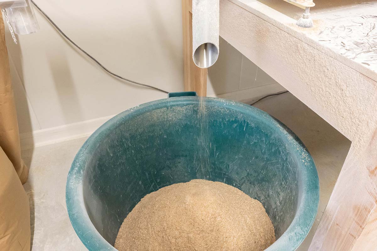 Bâtiments de la ferme bio GAEC Henriot entre Beaune et Nuits-Saint-Georges